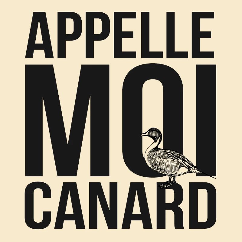 Canard Coloré Expressionniste