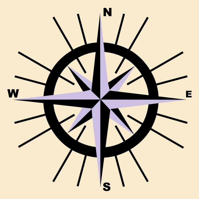 Nautische Kompass
