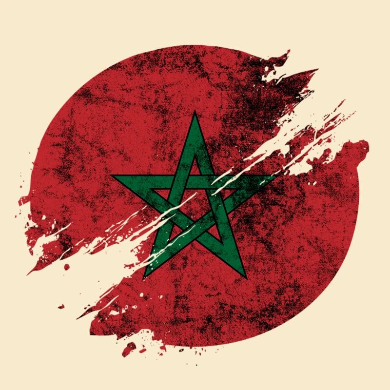 Morocco Circle Blurry Vintage / Gift