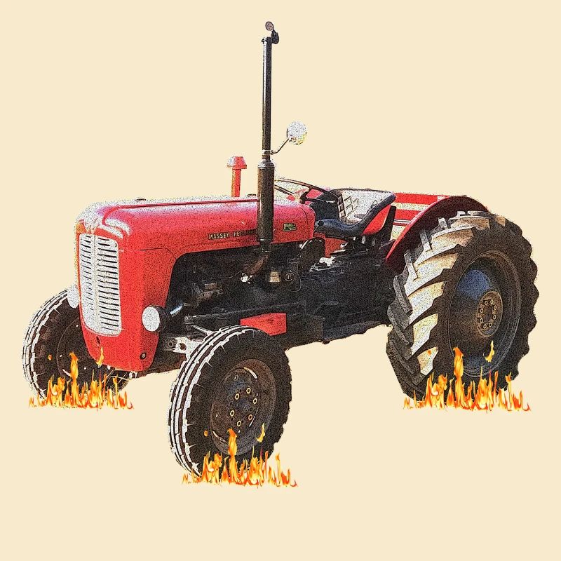 Flame Tractor Fireworks