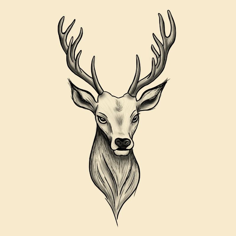 Costume de chasseur de bois de de cerf