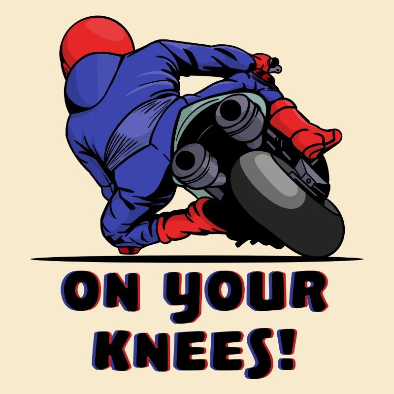 Motorrad Rennfahrer Motorräder Biker Statement