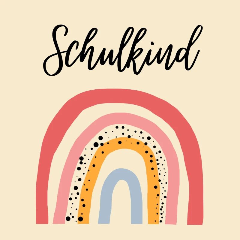 Schulkind Regenbogen Geschenkidee zur Einschulung