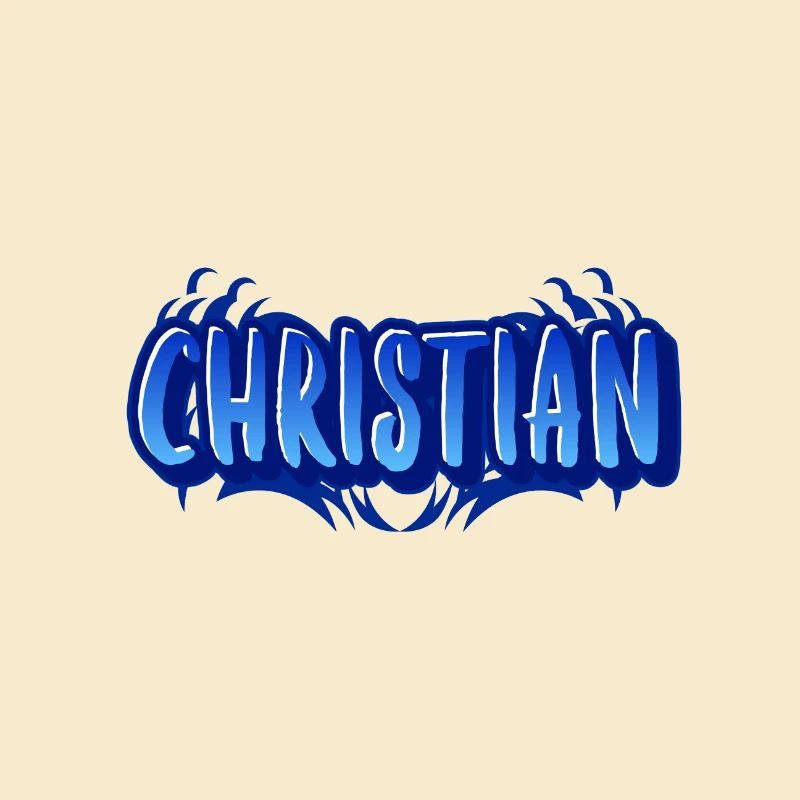 Conception avec le prénom Christian