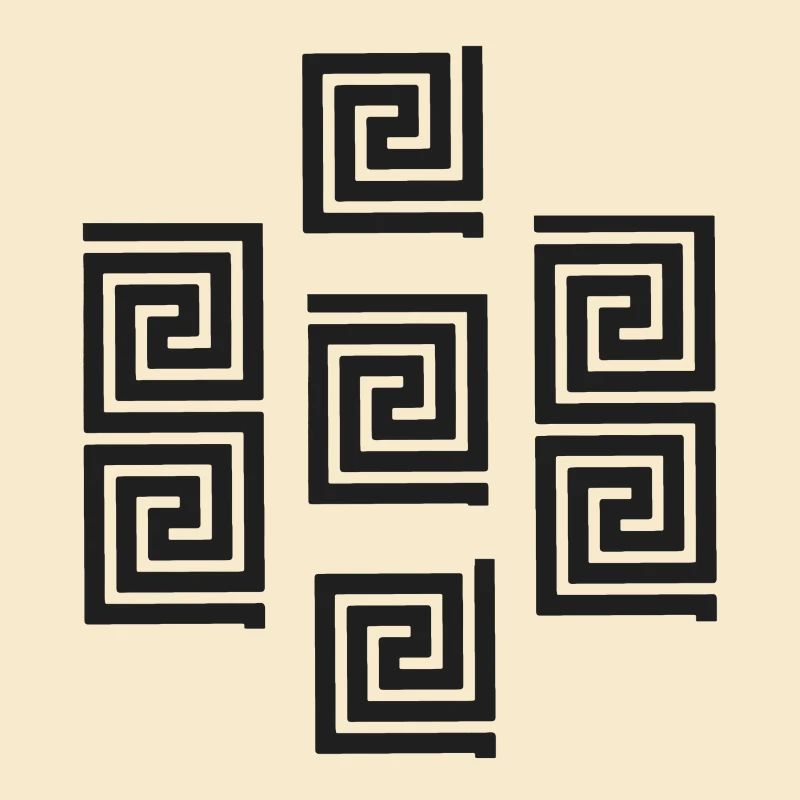Motif géométrique Grèce