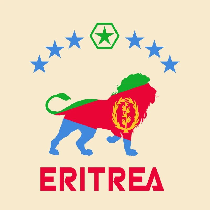 Eritrea lion design