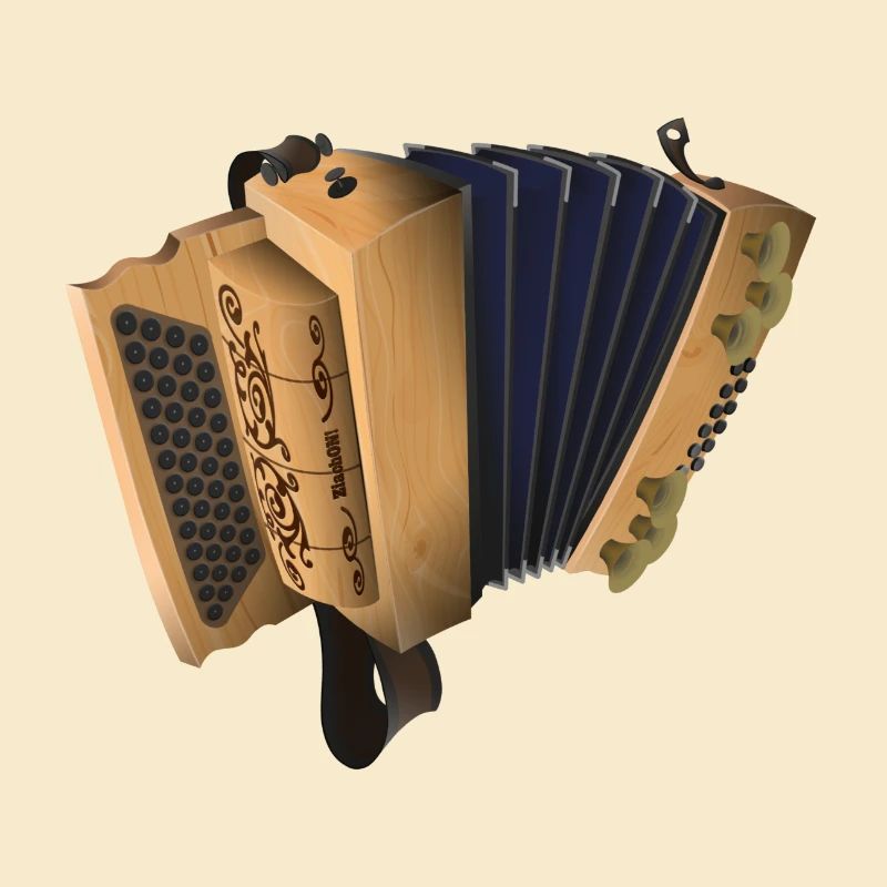 Harmonica de Styrie - Pin suisse/Bleu | ZiachON !