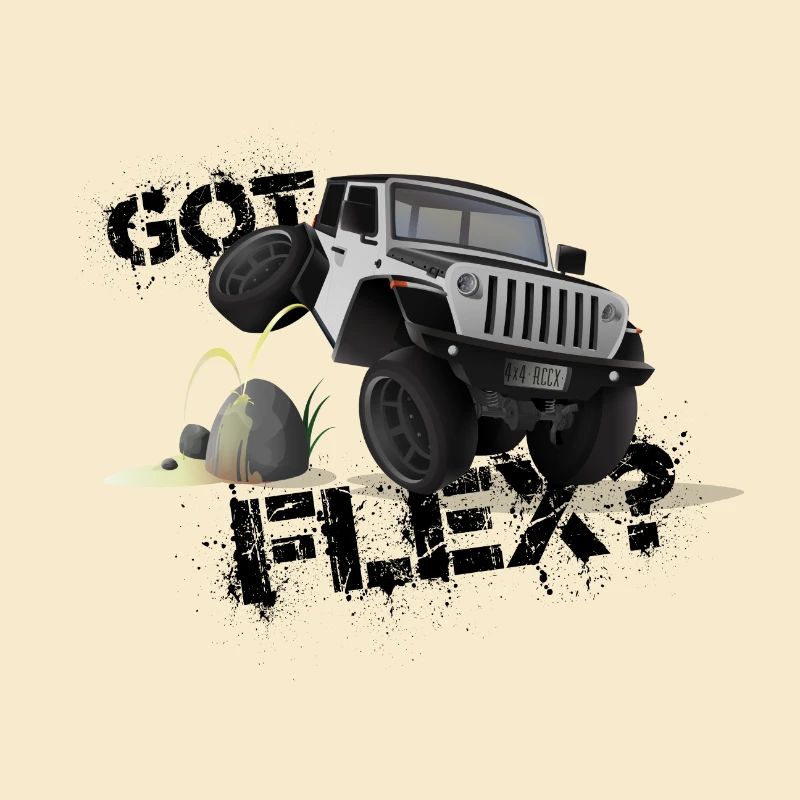 GOT FLEX? - OFFROADER Crawler - White