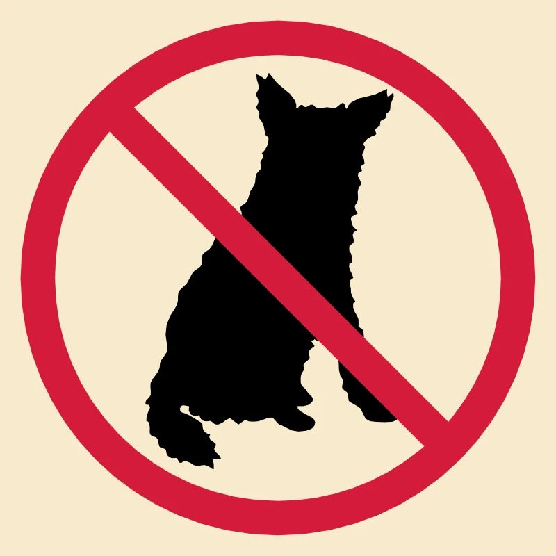 Chiens Interdit Bouclier