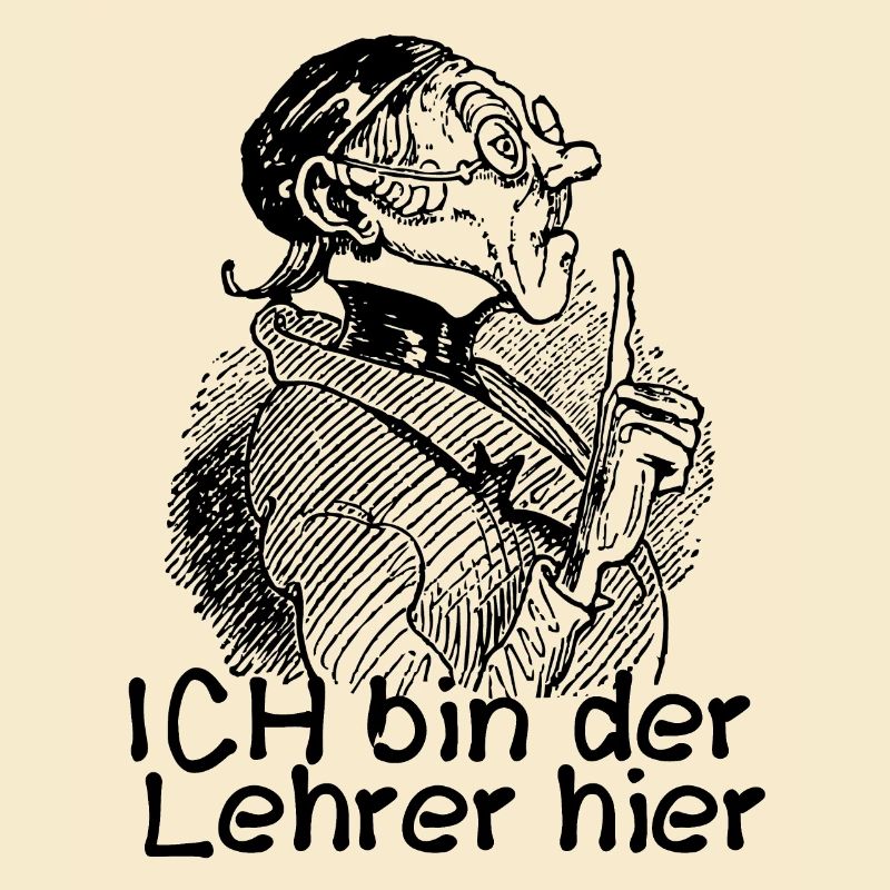 Ich bin der Lehrer Max Moritz Busch Lehrer Lämpel