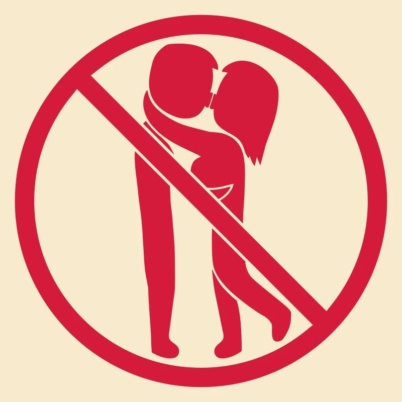 Signe interdit Baiser