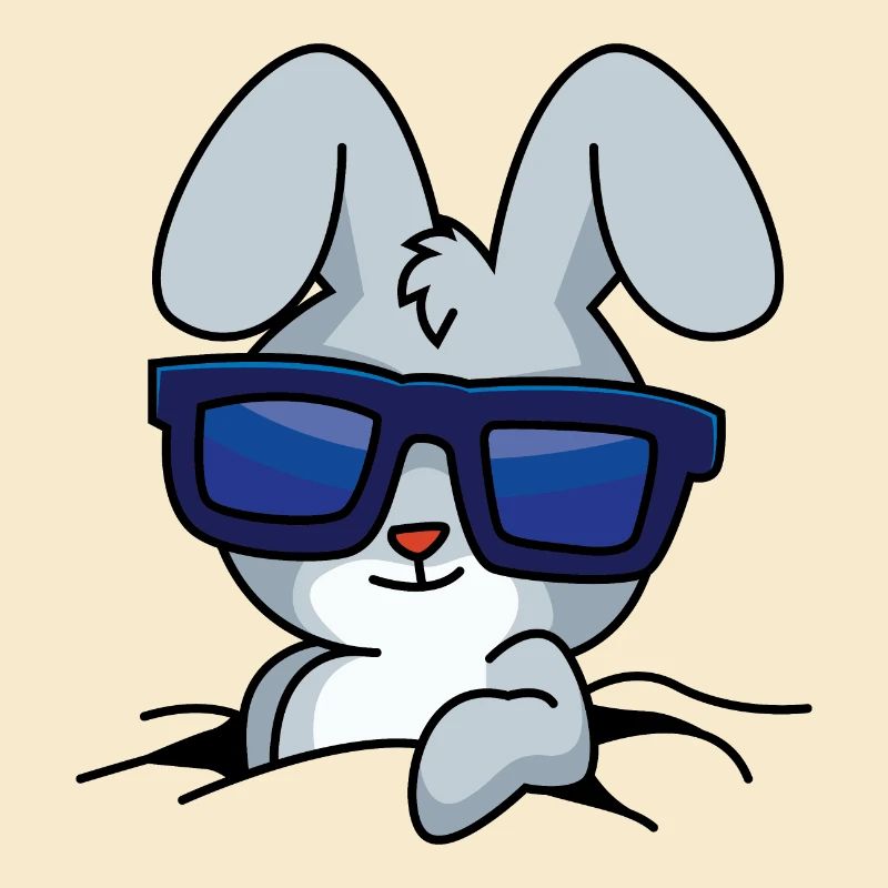 Cooler Hase