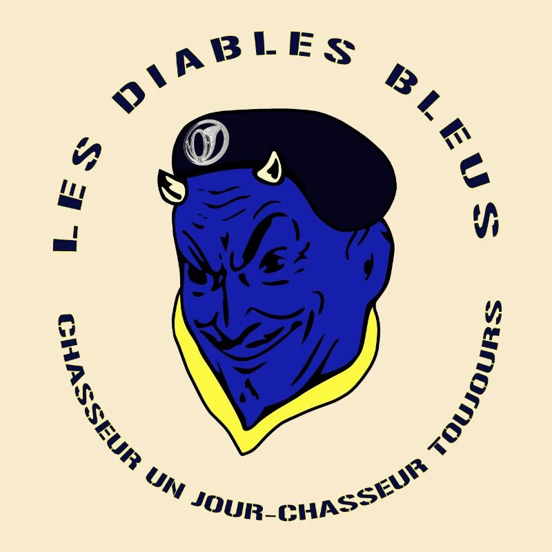Devises Chasseurs Diables Bleus - Armée Française