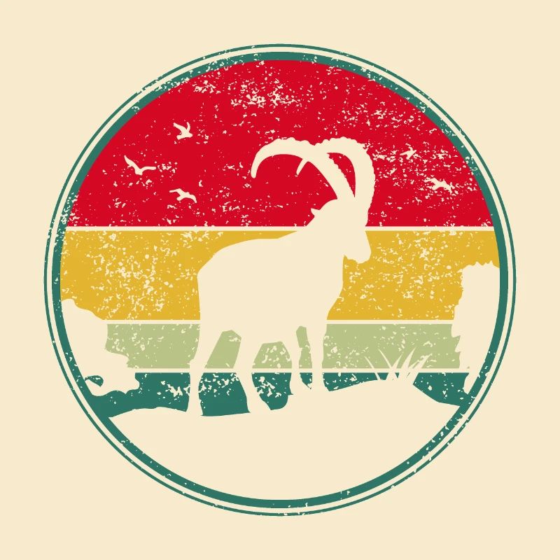 Steinbock, Wandern, Berge