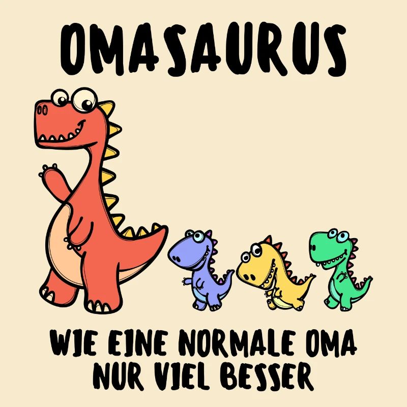 Oma Großmutter Dinosaurier Humorvoll Statement