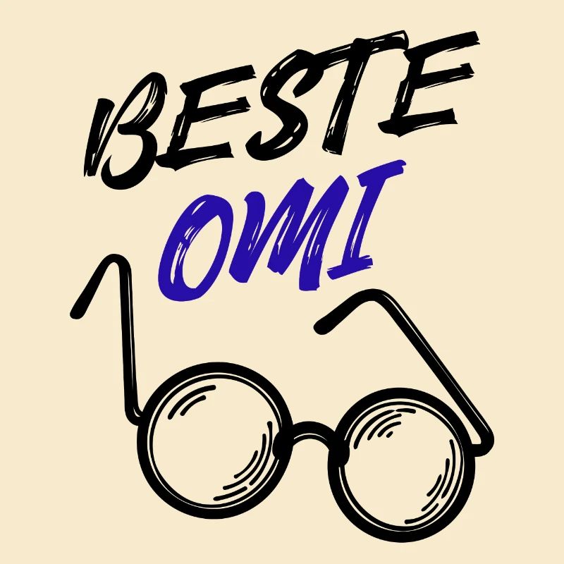 Oma Großmutter Beste Omi Brille Statement