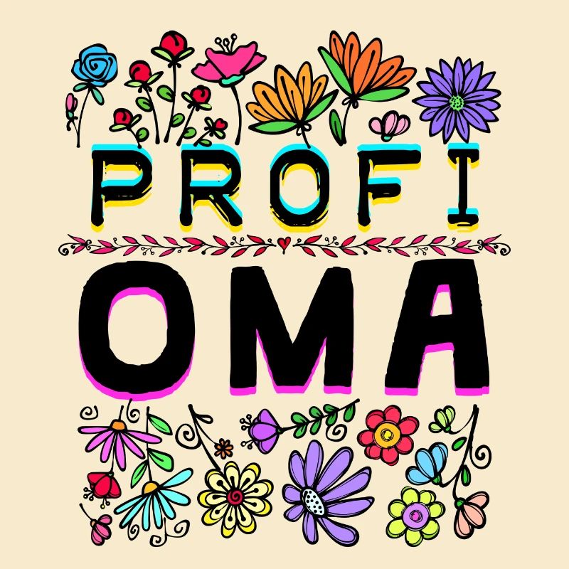 Oma Großmutter Seniorin Alles Gute Statement