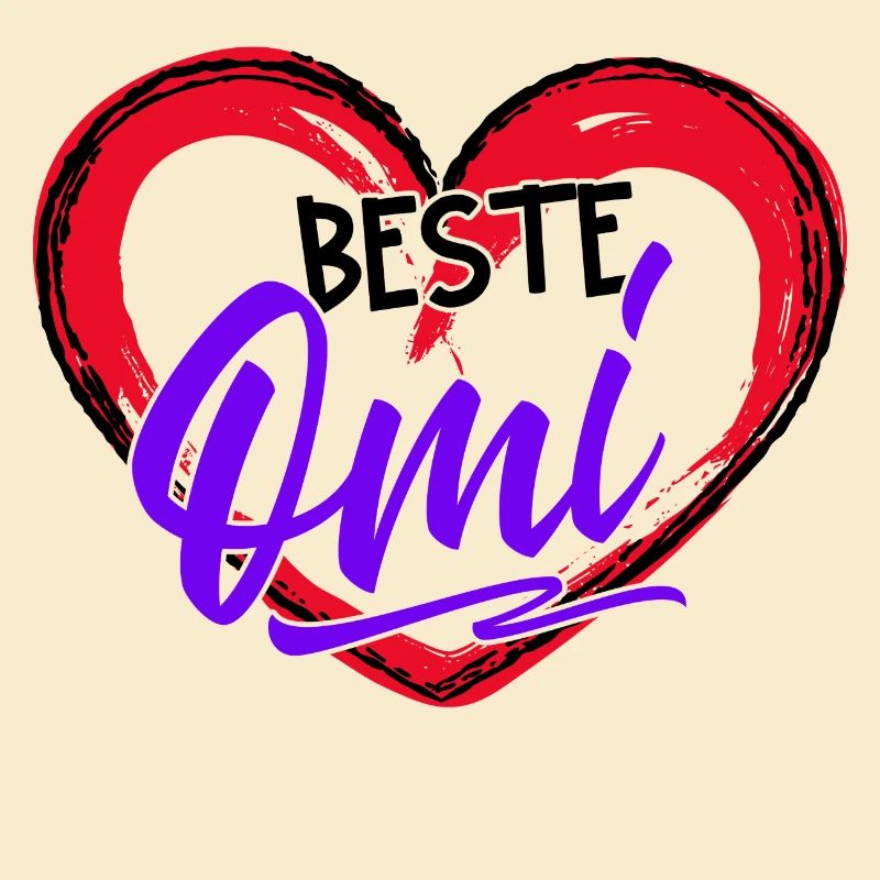 Beste Omi Statement Oma Großmutter Seniorin
