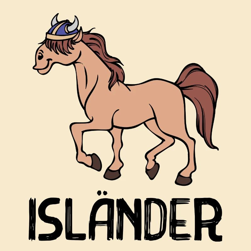 Isländer Pferdenarr Trab Islandpferde Spruch