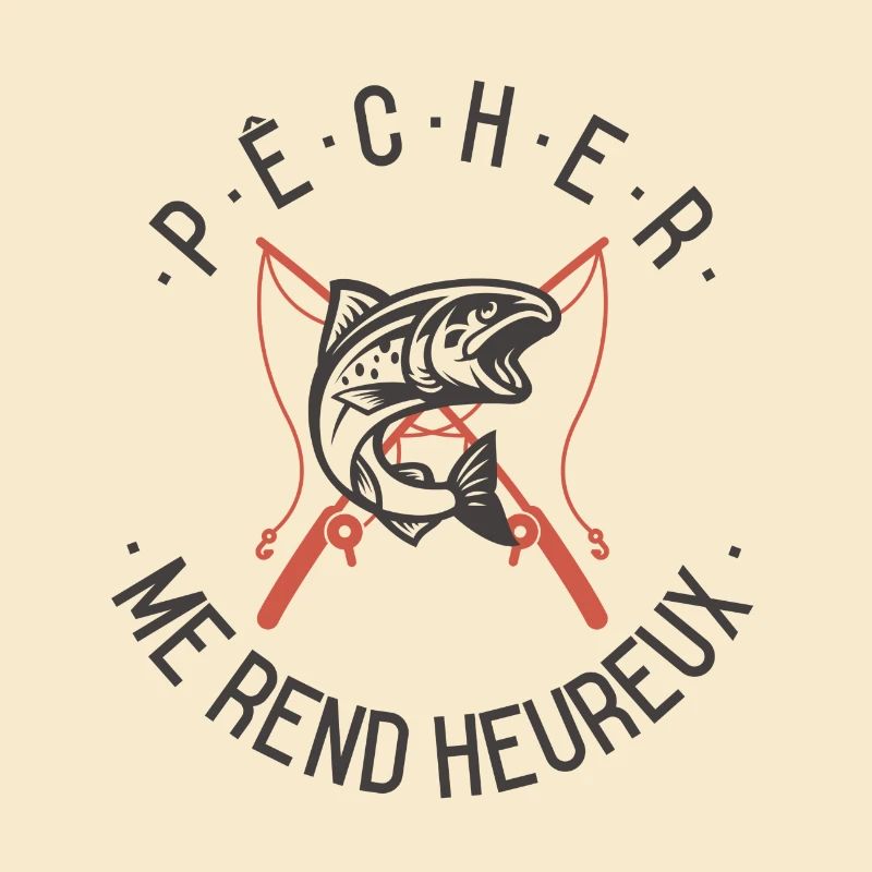 Pêcher me rend heureux