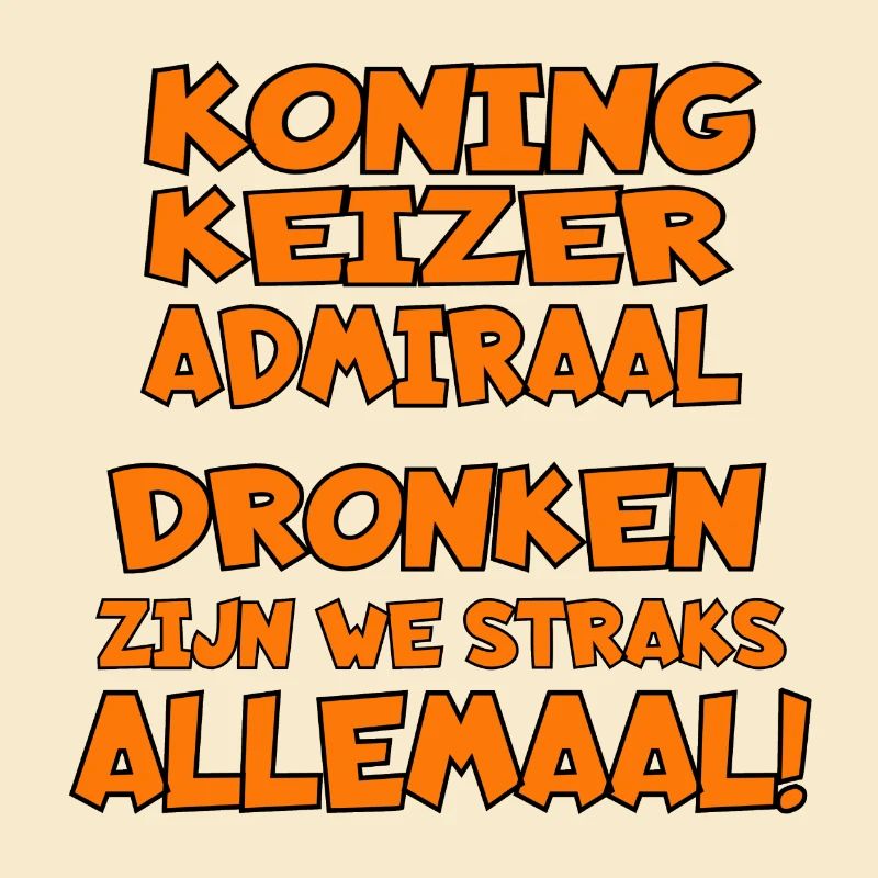 All drunk on King's Day! Orange top #