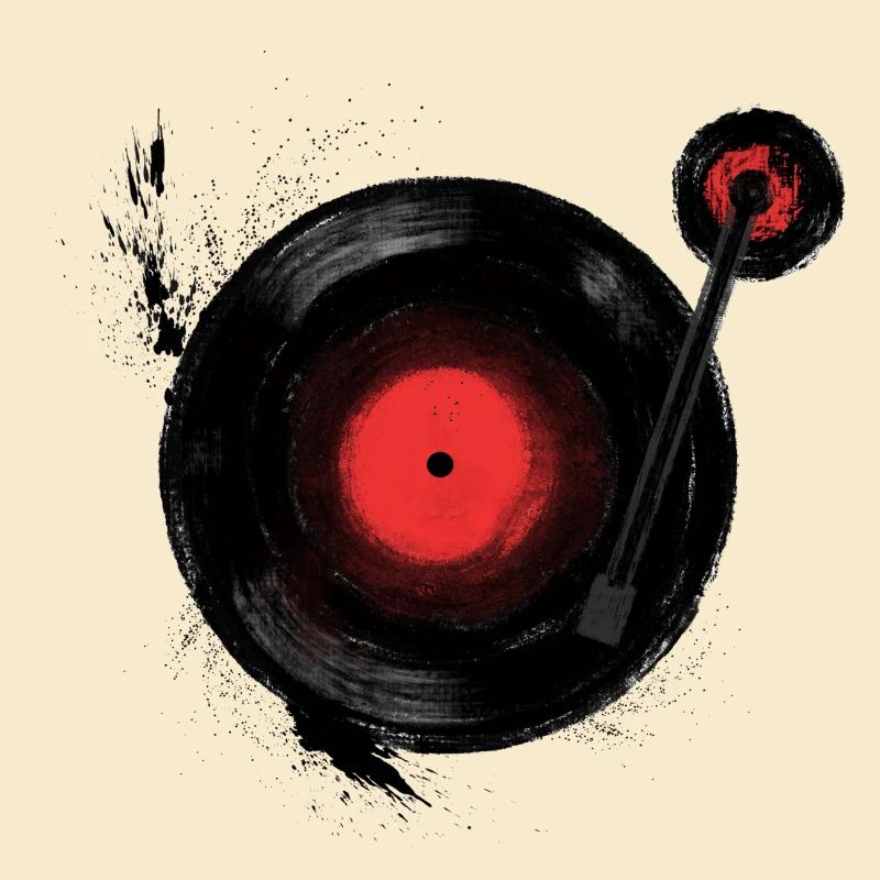 Vinyle à bascule