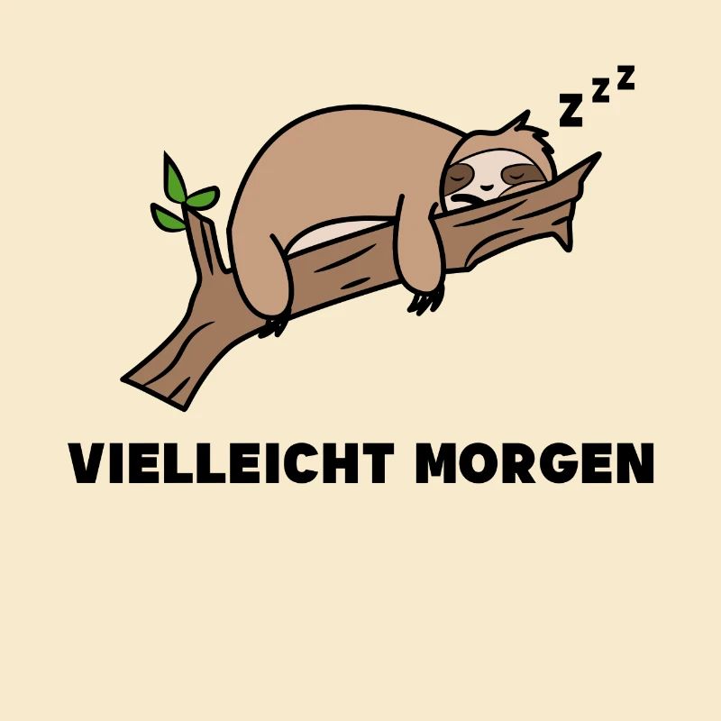 Dschungel Tier Statement Schlafen Faul Säugetier