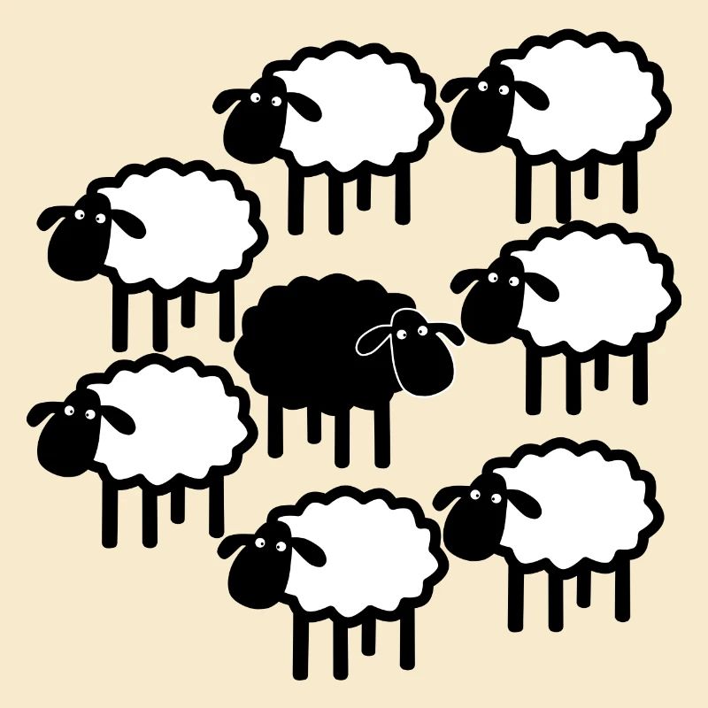 Mitternachts-Schafparade