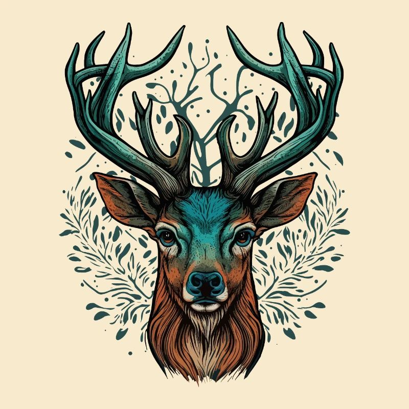 Tête de cerf