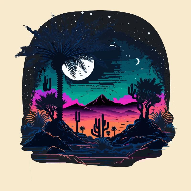 Desert by Night