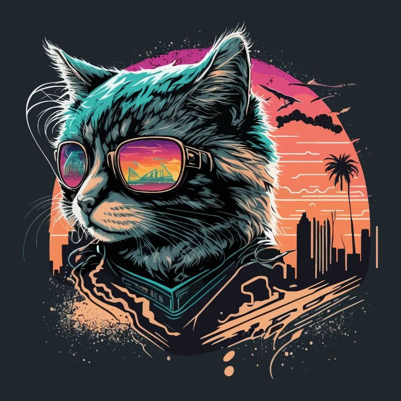 Synthwave Style Kat