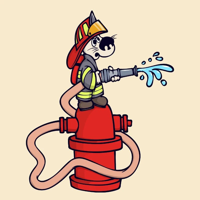 Firefighter Fire Hose Fire Brigade Fire