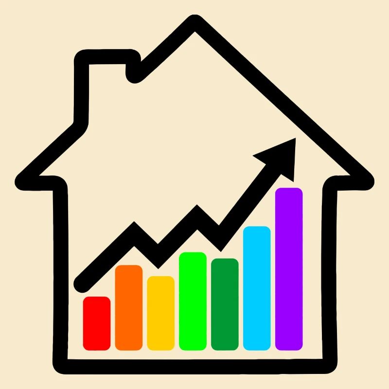 Le prix des maisons augmente.