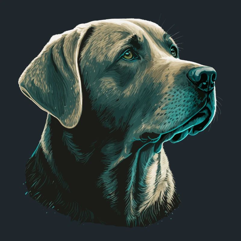Labrador retriever brillant