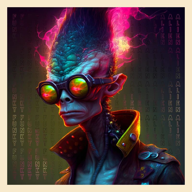 Funky alien 01