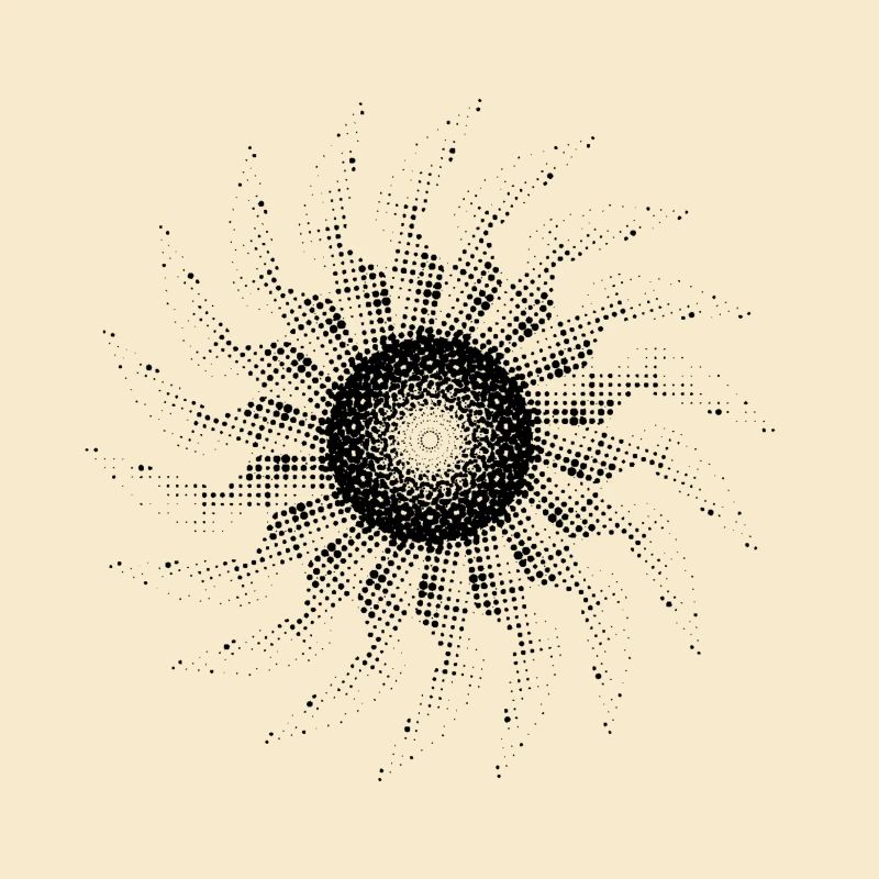 dotted shape gyroscopic pinwheel 4