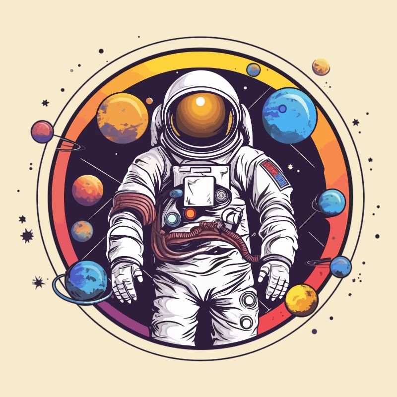 Astronaute dans l’espace