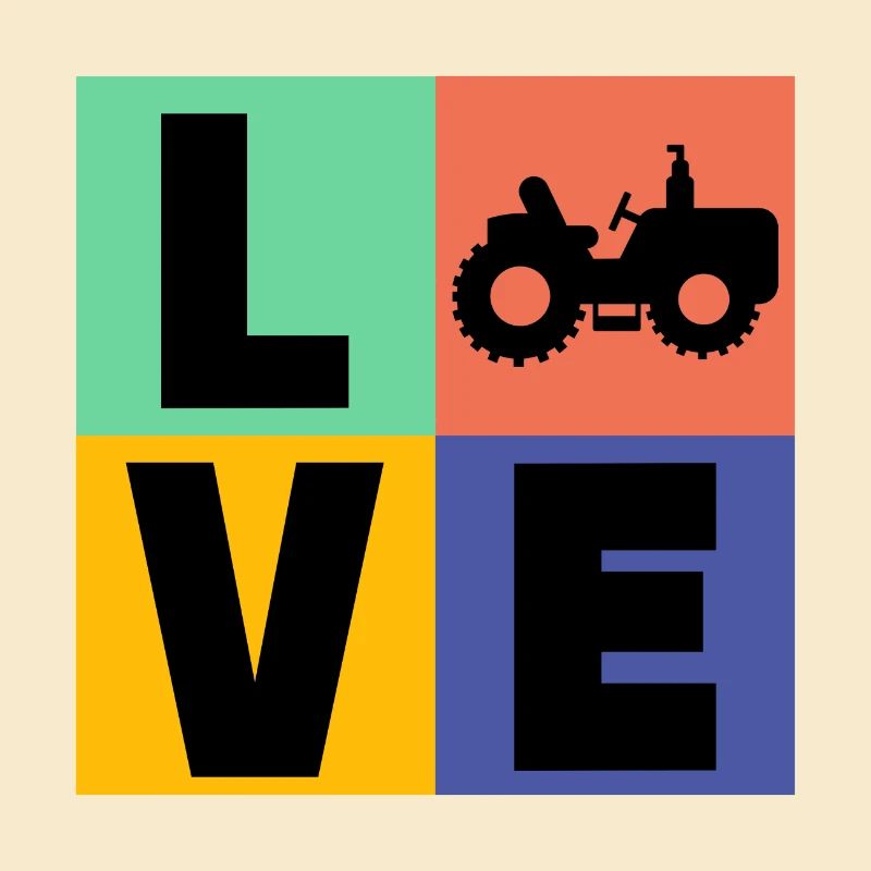 Traktor Spruch Landwirtschaft Schlepper Biobauer