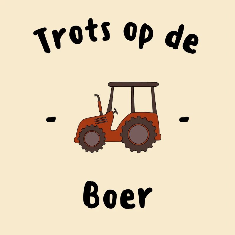 Trots op de boer