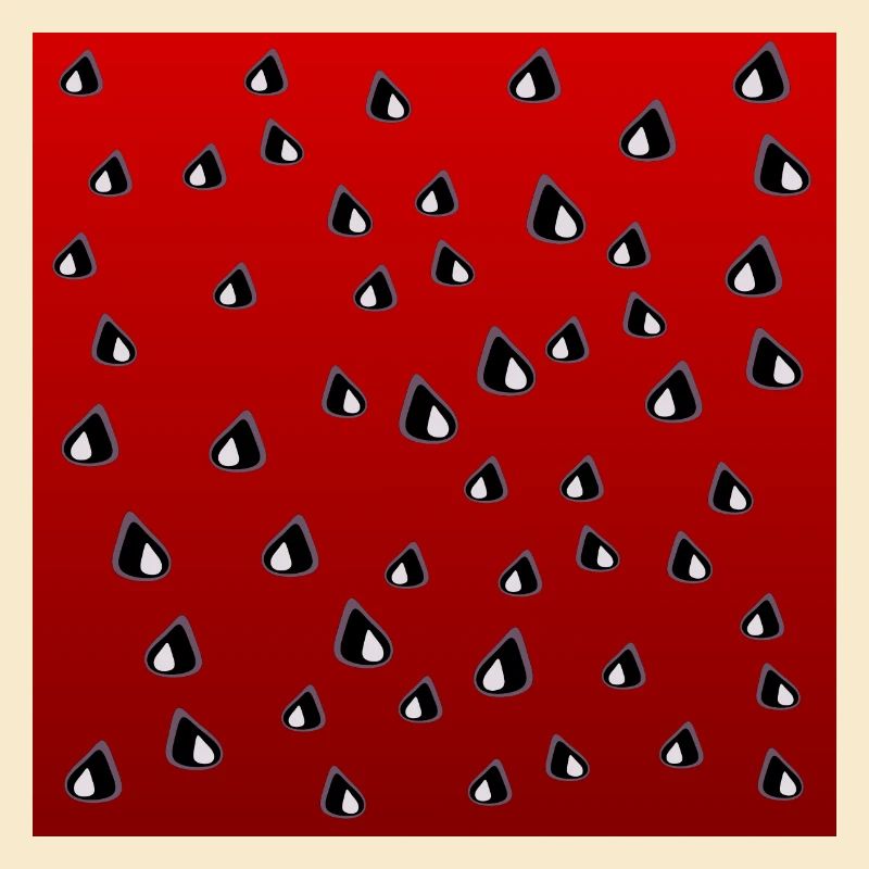 Costumes de pastèque d’été Graines de pastèque