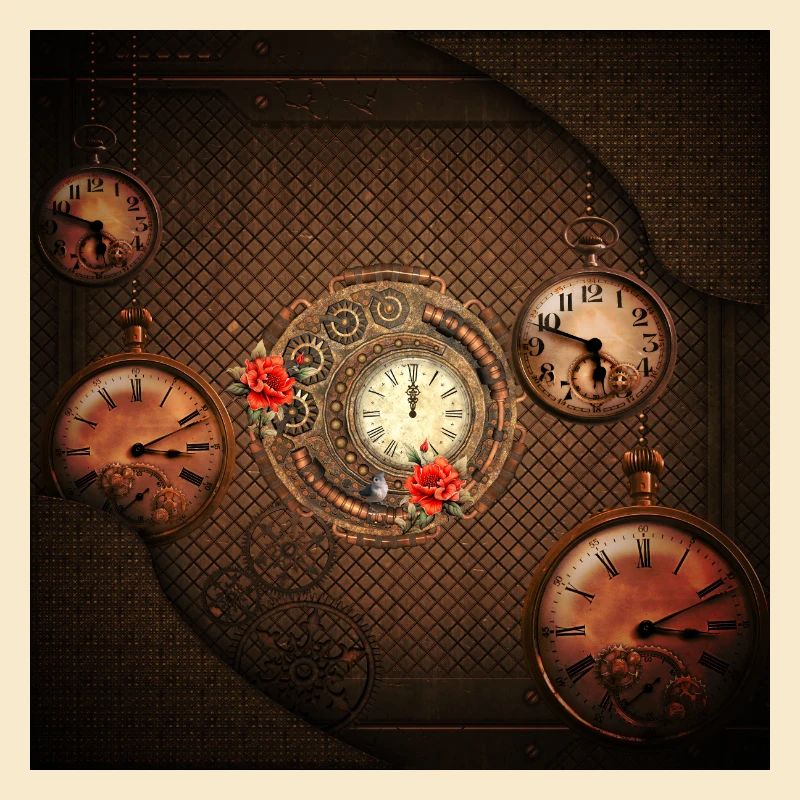 Wunderbare Steampunk-Uhr