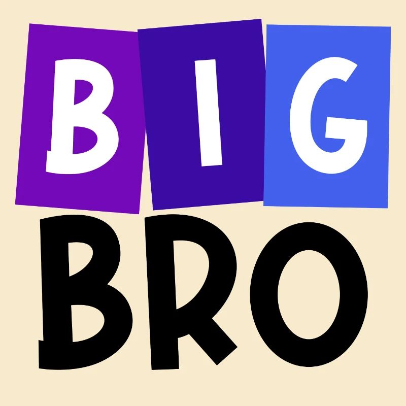 Stolzer Großer Bruder Bruderherz Statement Bro