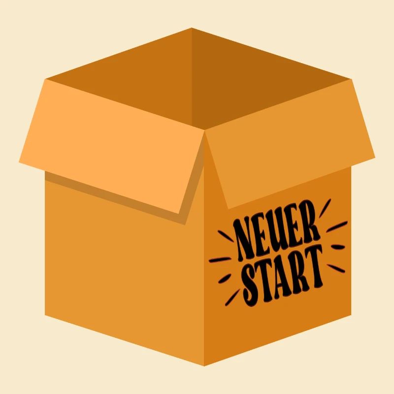 NEUER START - ABSCHIEDSGESCHENKE KARTON