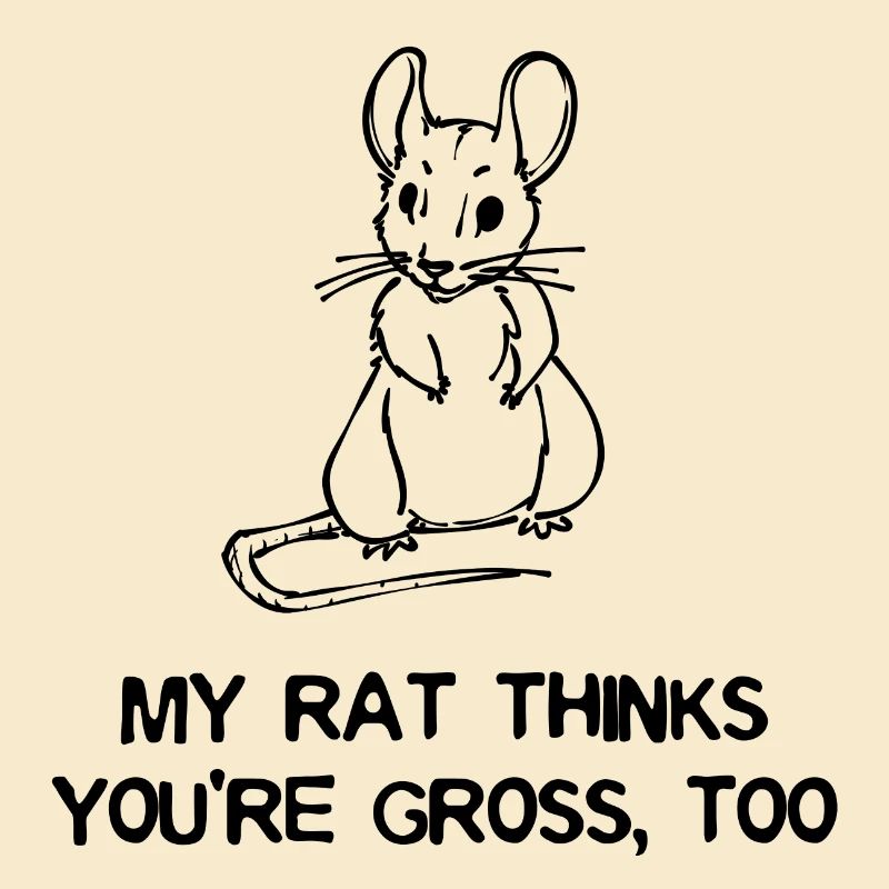 Rat Statement Pets Animals Pet