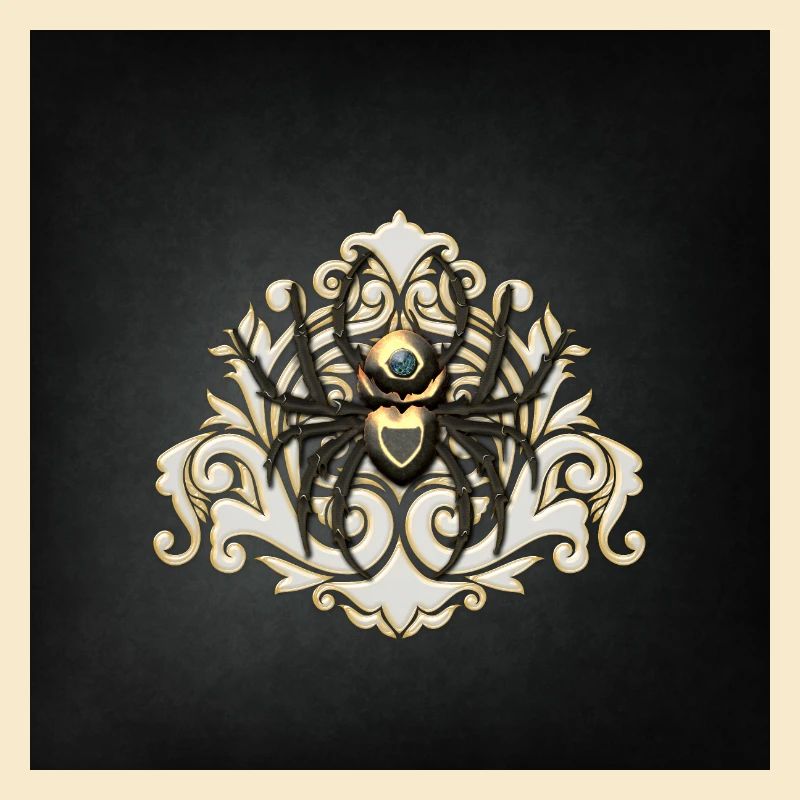 Geniale Steampunk-Spinne