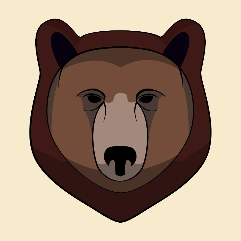 Ours - Tête d’ours - Logo