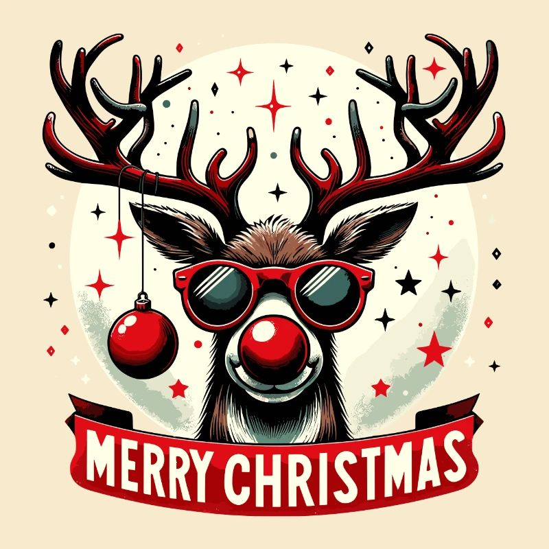 Rentier-Weihnachtsspaß - Original Pullover