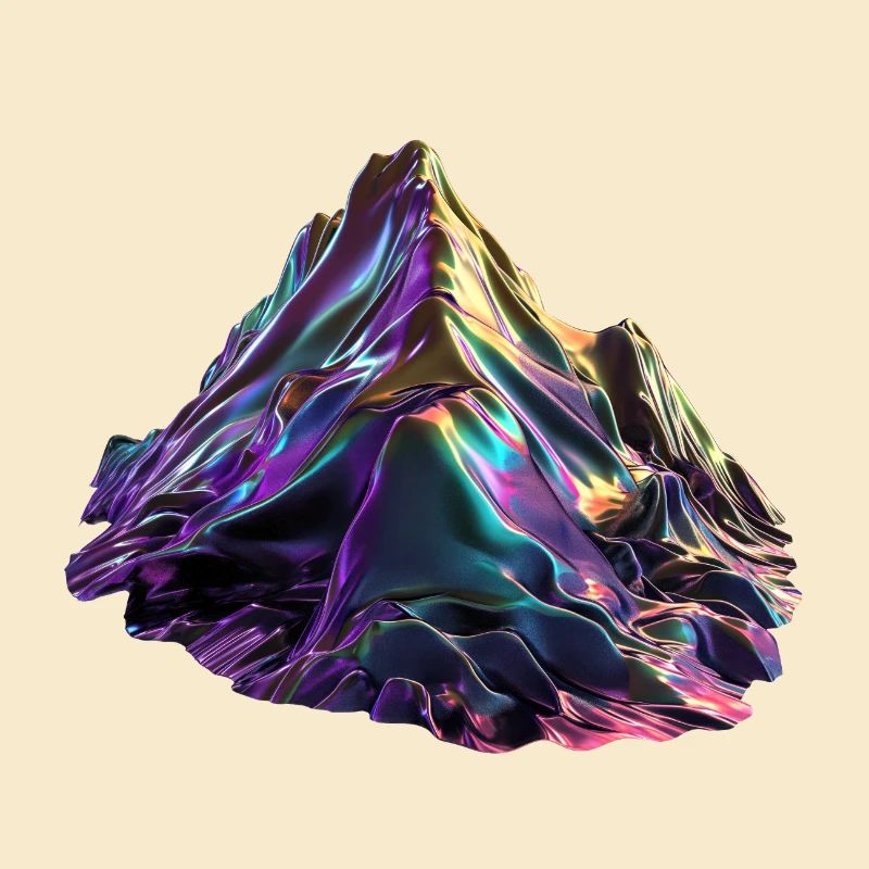Forme de montagne chromatique