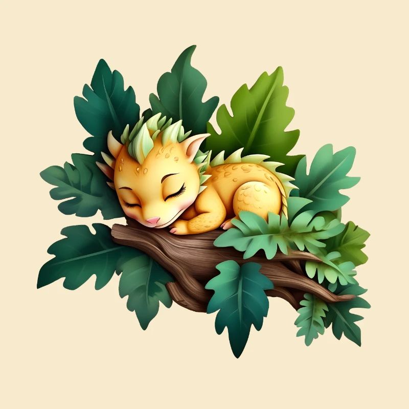 Dragon de bois endormi 2024