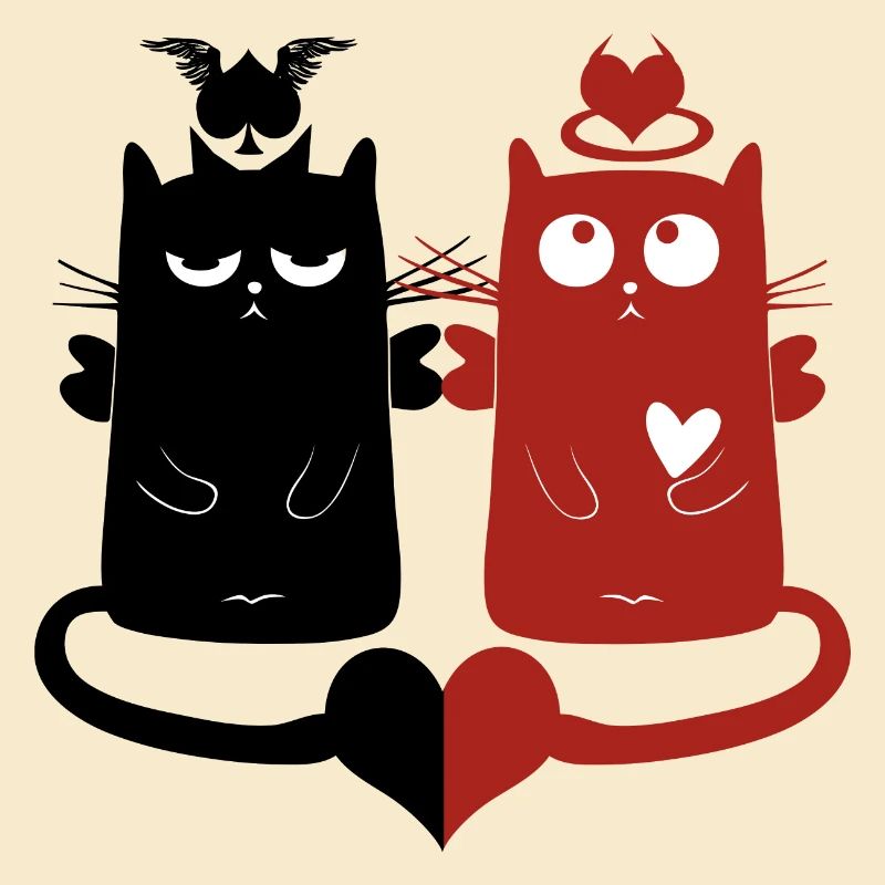 Engelchen und Teufelchen